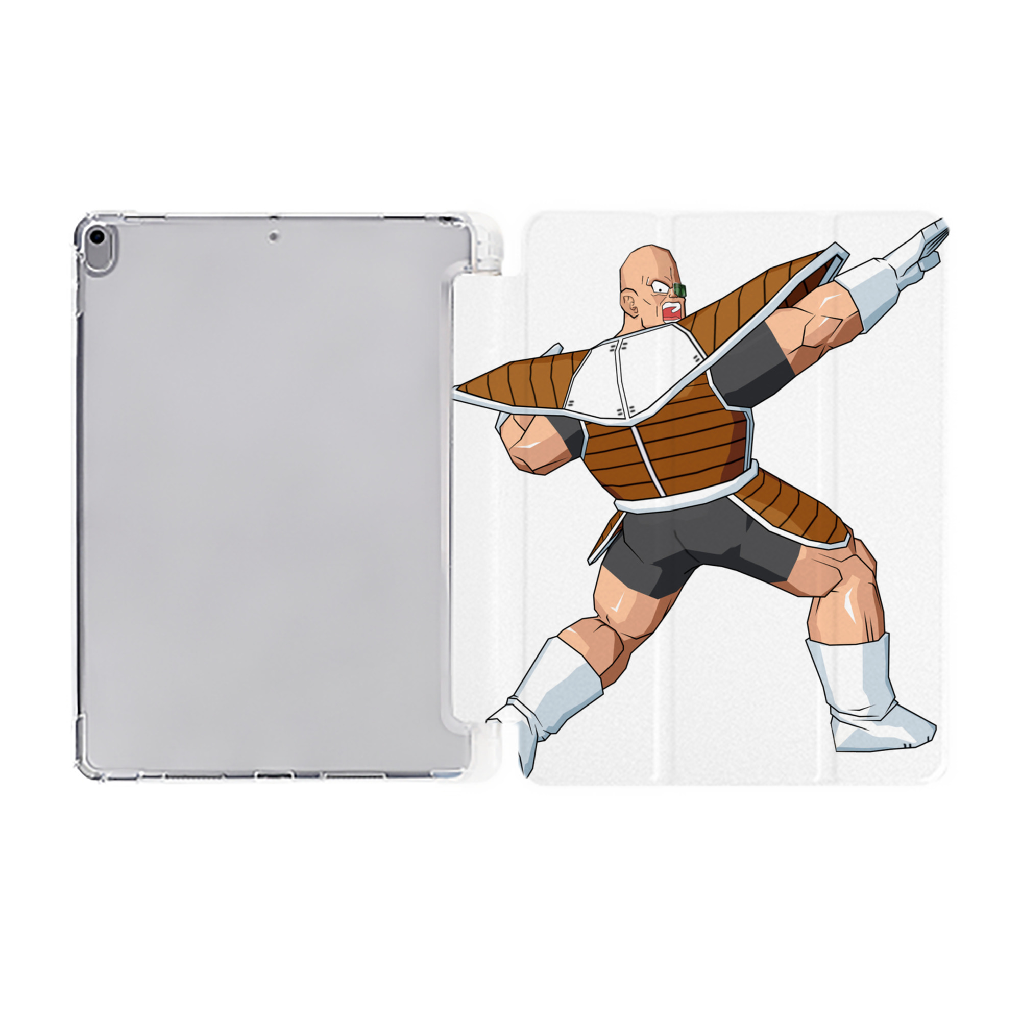 （画像用） ドラゴンボール DRAGON BALL IPad ケース ペン収納付き 三つ折りスタンド PUレザー×シリコン 対応機種9.5/10.5/10.9インチ